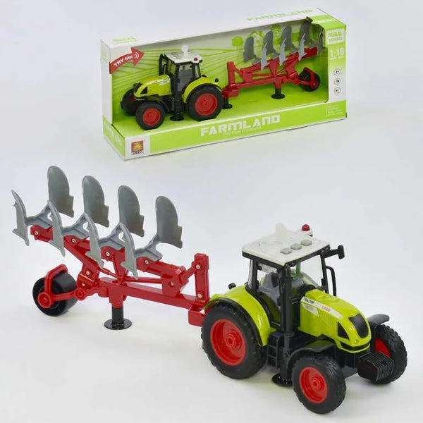 Трактор С Плуг 1:16 На Батерии --- BebeMama
