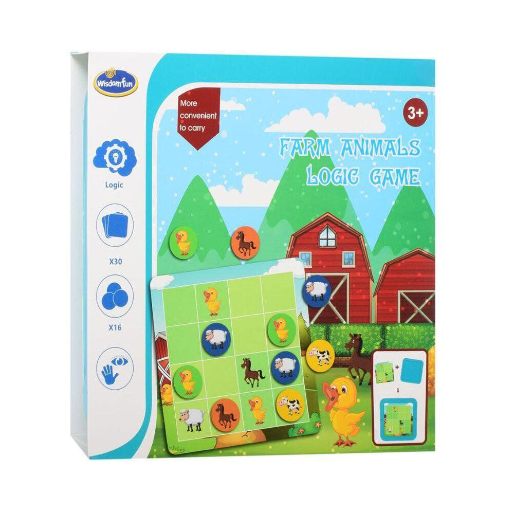 Логическа Игра За Селскостопански Животни --- BebeMama