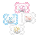 Залъгалка Air Soother 0M+ 2 Бр. Птичка+Цвете - Залъгалки - Mam - BebeMama