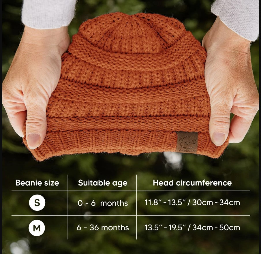 Зимна Бебешка Шапка 3 Броя 6-36 Месеца Kea Babies --- BebeMama