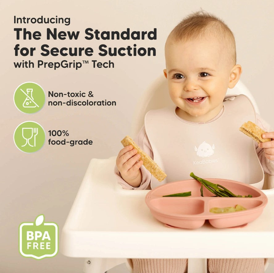 Силиконови Чинии С Вакум 3 Броя Roz Keababies --- BebeMama