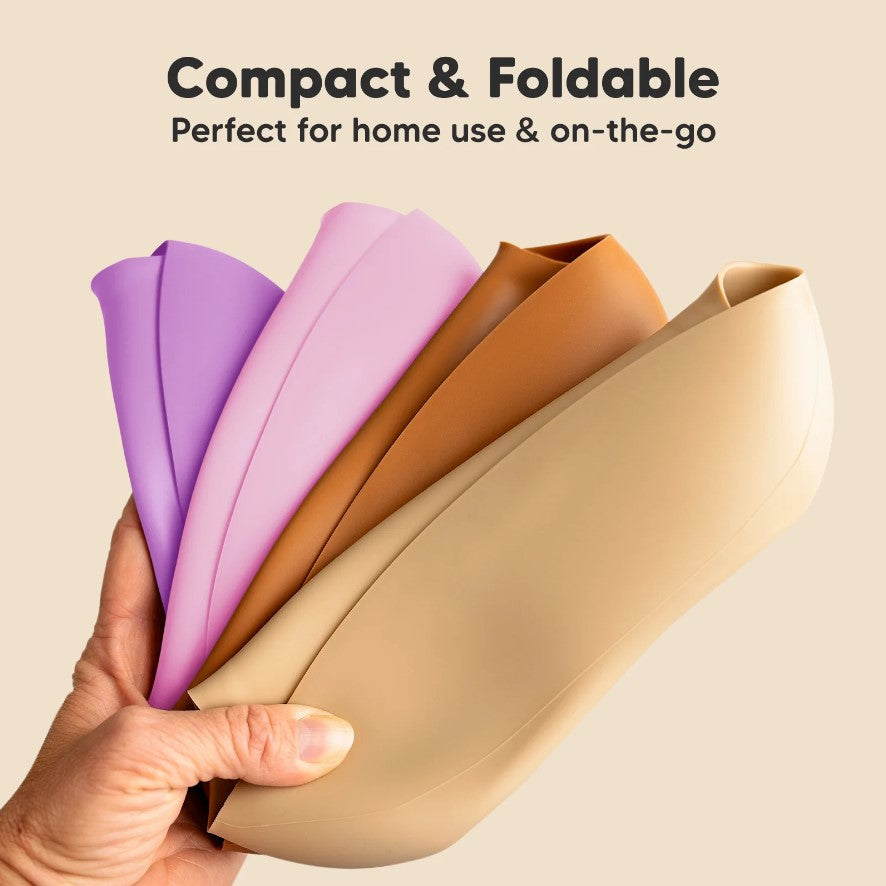 Силиконови Лигавници 2 Броя Розов/Лилав Keababies --- BebeMama