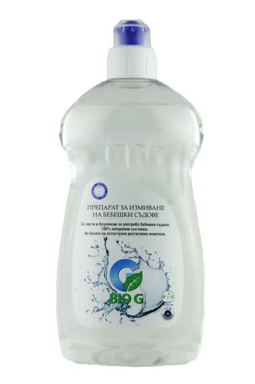 Препарат За Измиване На Бебешки Съдове - Препарати За Съдове - Bio G - BebeMama