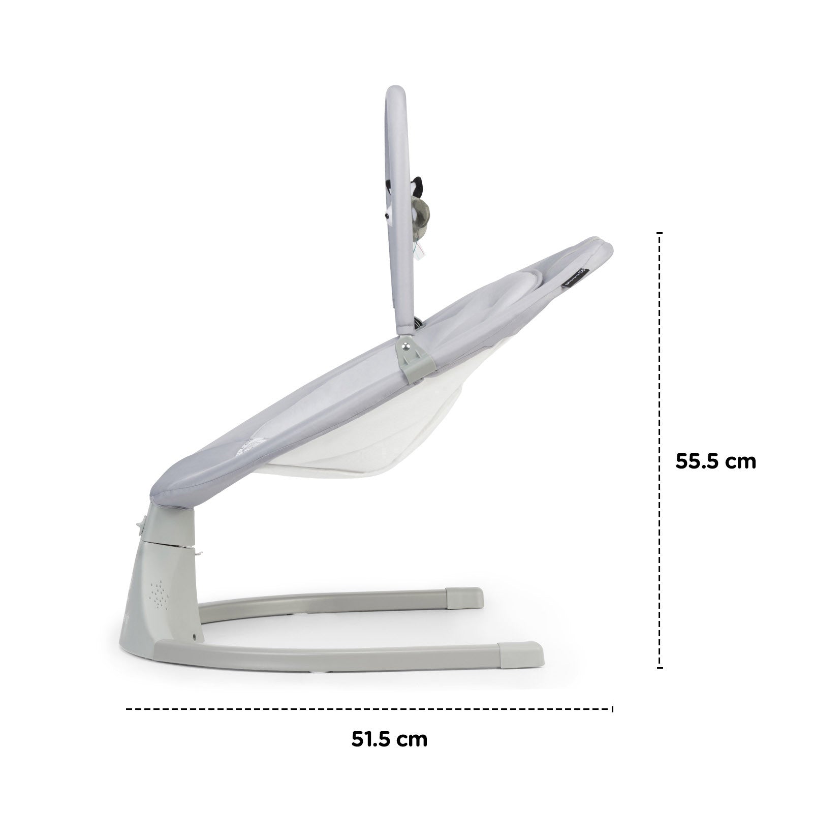 Електрически Шезлонг/Люлка Kinderkraft 2 В 1 Luli Сива - Шезлонги И Люлки - Kinderkraft - BebeMama