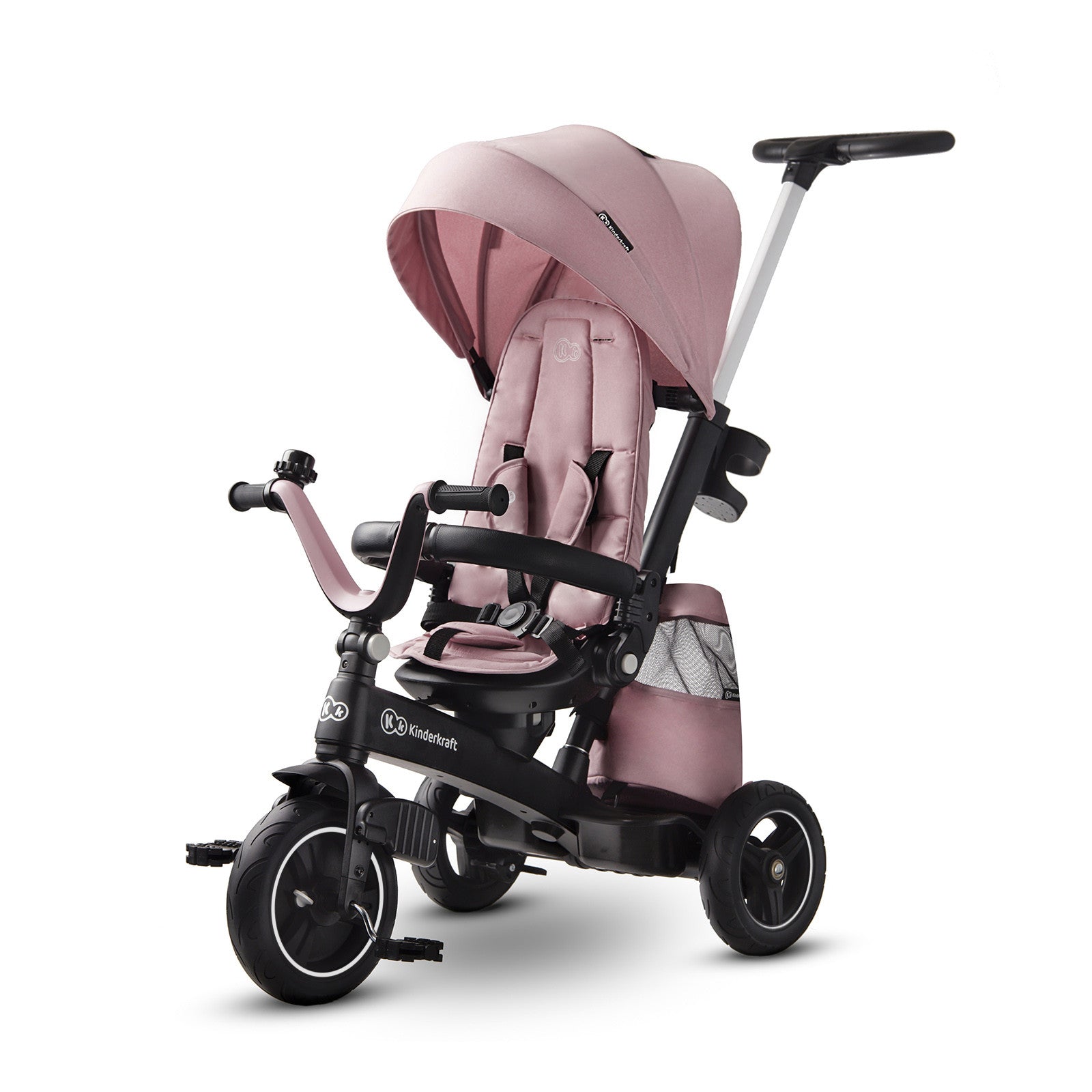 Триколка Kinderkraft Easytwist Розова --- BebeMama