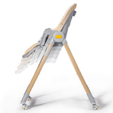 Столче За Хранене Kinderkraft Lastree Дървесно --- BebeMama