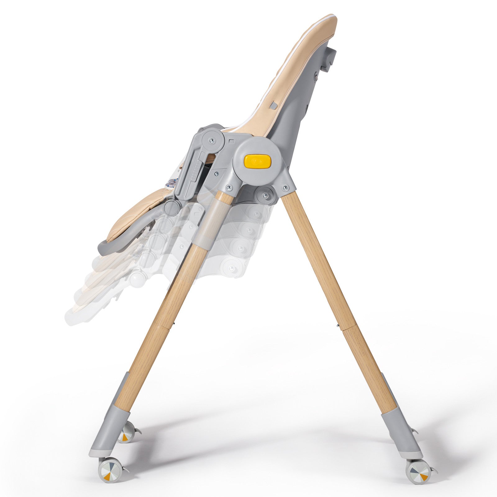 Столче За Хранене Kinderkraft Lastree Дървесно --- BebeMama