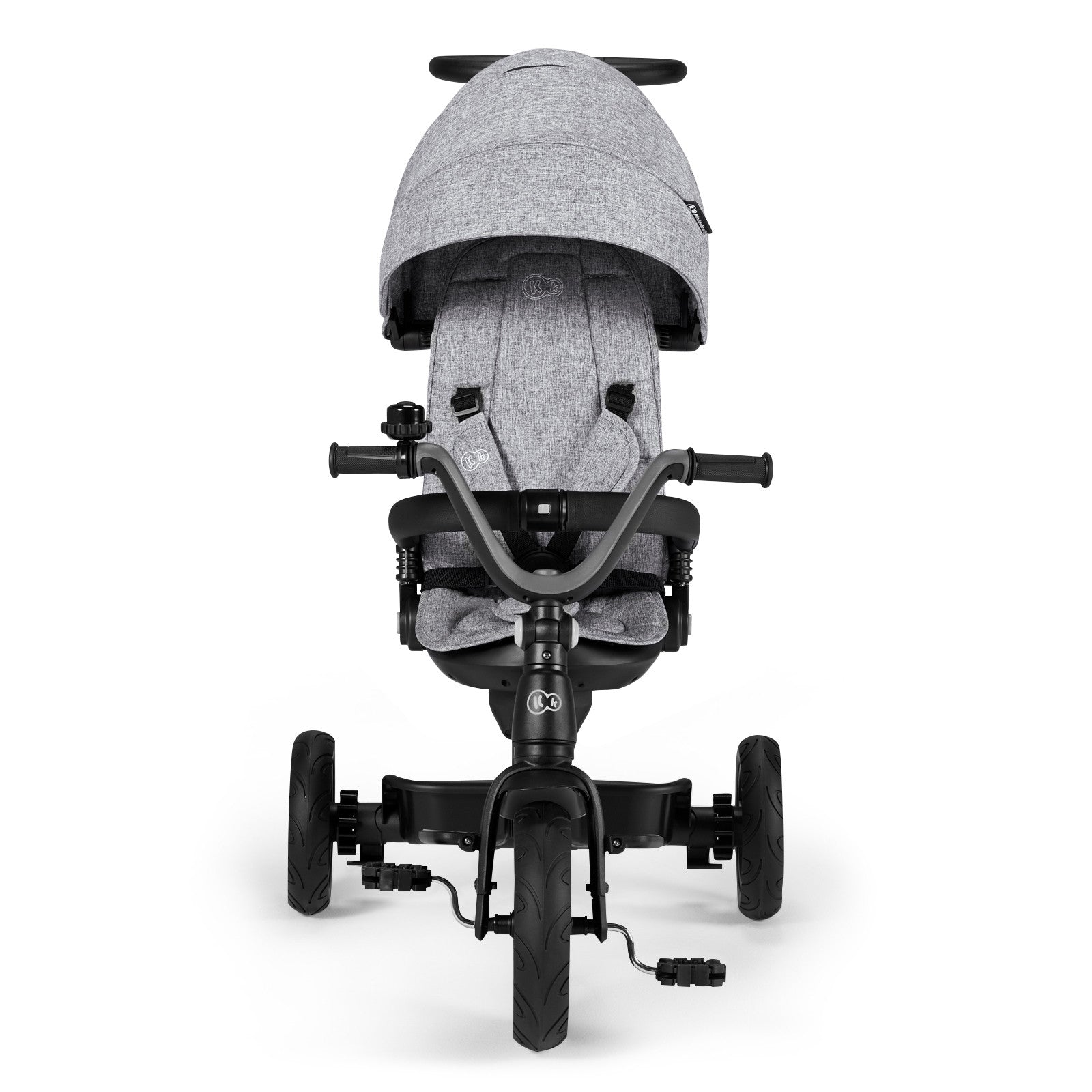 Триколка Kinderkraft Twipper Сива --- BebeMama