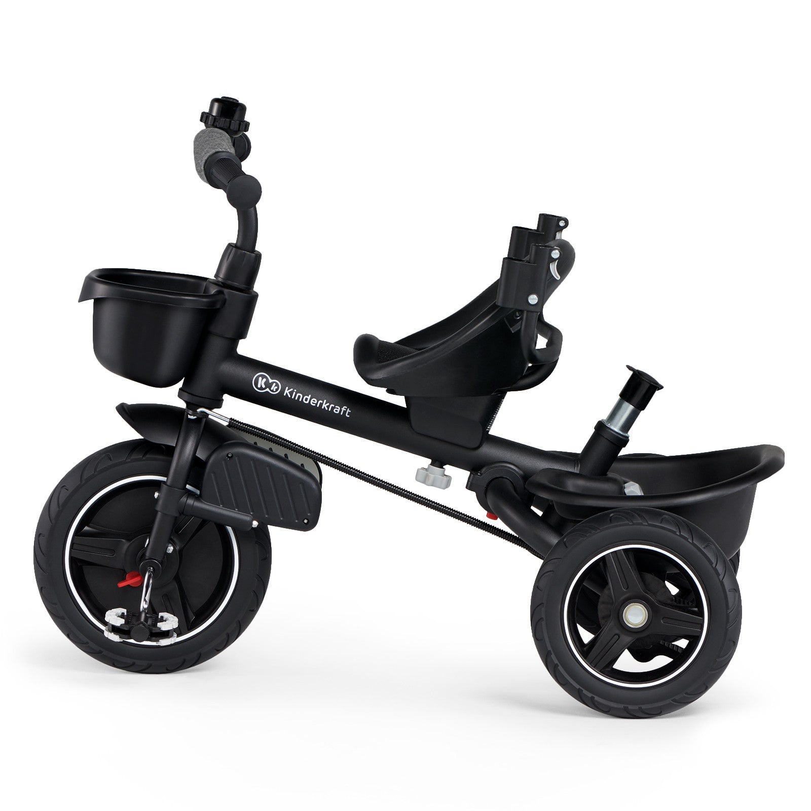Триколка Kinderkraft Spinstep Сива --- BebeMama