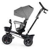 Триколка Kinderkraft Spinstep Сива --- BebeMama