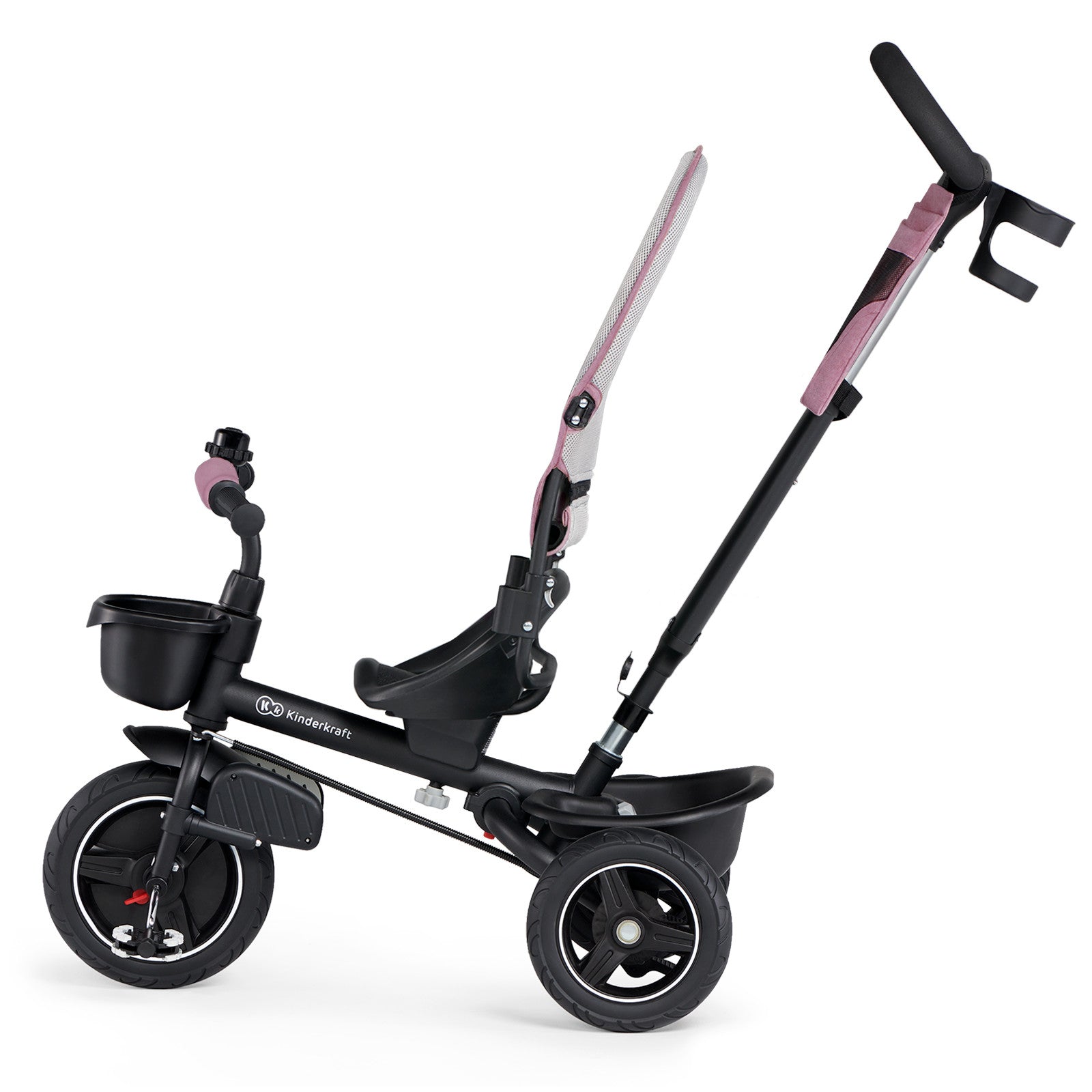 Триколка Kinderkraft Spinstep Розова --- BebeMama
