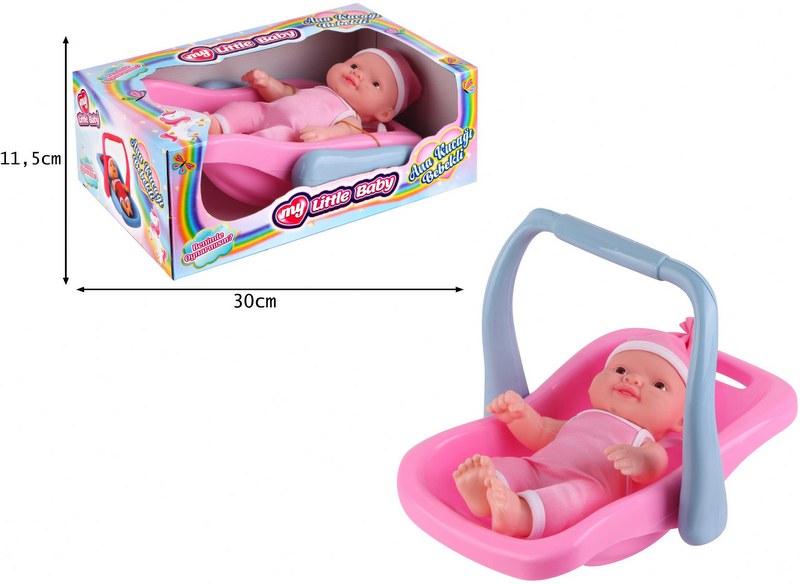 Бебе 23 См С Портбебе В Кутия 11Х30Х7 См - Кукли И Аксесоари - TheSmileOfYourBaby - BebeMama