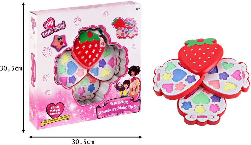 Козметичент Комплект Ягодка 3 Нива В Кутия 30Х30Х6 См - Модни Аксесоари - TheSmileOfYourBaby - BebeMama