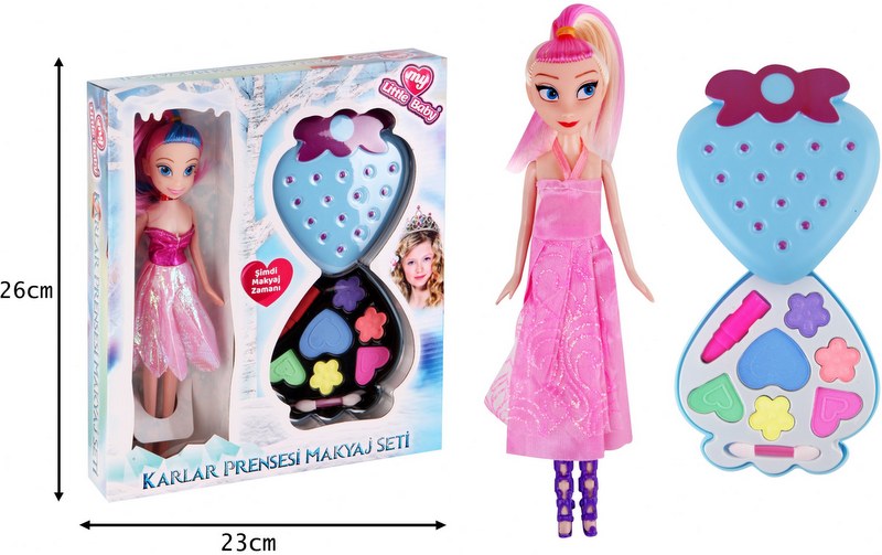Козметичент Комплект Ягодка С Кукла 1 Ниво В Кутия 26Х23Х5 См - Модни Аксесоари - TheSmileOfYourBaby - BebeMama