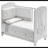 Комплект Долен И Горен Чаршаф Калъфка 60/120 Dinus Сив - Спални Комплекти - Micuna - BebeMama