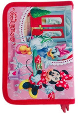 Несесер Мини Маус 21 Х15 Х 4 С 1 Цип С 2 Отделения С Места За 43 Химикала И Молива 3 Места Да Линия Острилка И Гума - Детски Раници - Thesmileofyourbaby - BebeMama
