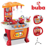 Детска кухня Buba Little Chef Червена - Кухни И Готварски Пособия - Buba - BebeMama