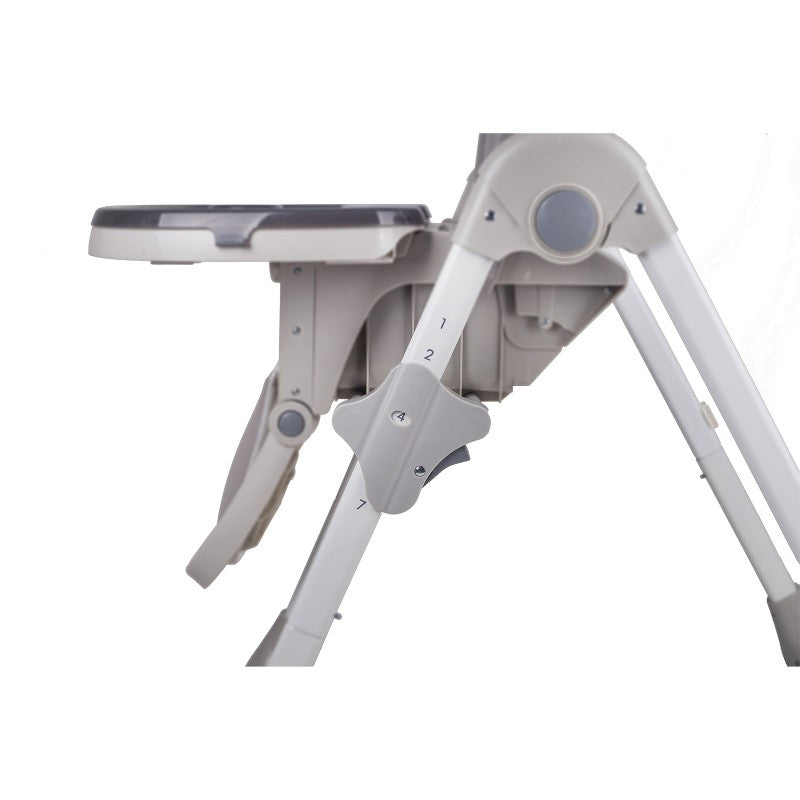 Столче За Хранене Kinderkraft Yummy Сиво --- BebeMama