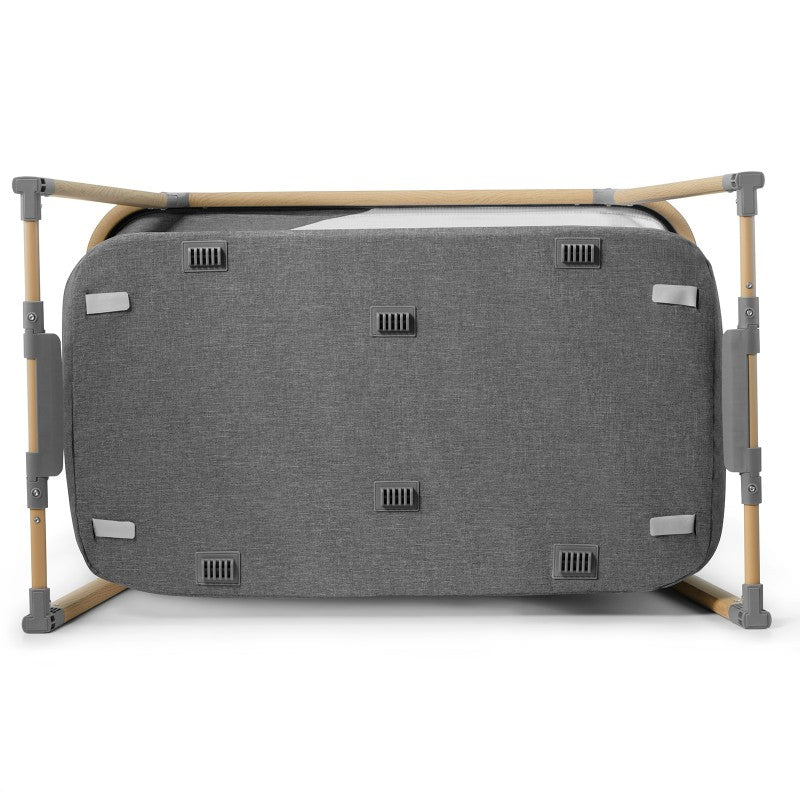 Бебешка кошара KinderKraft 4 в 1 Sofi Сива --- BebeMama