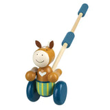 Дървена Буталка "Пони" - Farm Animals - Занимателни Играчки - Orange Tree Toys - BebeMama