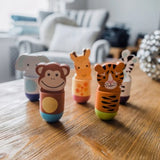 Дървен Мини Боулинг, Животните От Джунглата (Fsc®) - Дървени Играчки - Orange Tree Toys - BebeMama