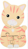 Дървен Пъзел, Коте (Fsc®) - Пъзели - Orange Tree Toys - BebeMama