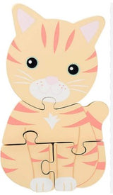Дървен Пъзел, Коте (Fsc®) - Пъзели - Orange Tree Toys - BebeMama
