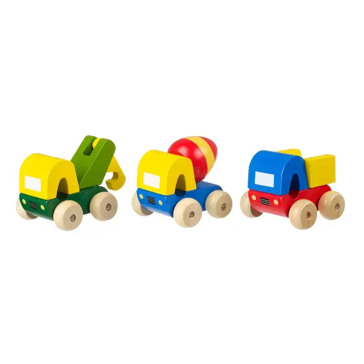 Строителни Машини 3 Части - Vehicles - Коли, Камиони, Влакове И Самолети - Orange Tree Toys - BebeMama