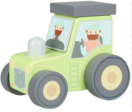 Дървена Играчка, Трактор (Fsc®) - Дървени Играчки - Orange Tree Toys - BebeMama