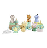 Дървено Влакче За Дърпане, Мечо Пух (Fsc®) - Дървени Играчки - Orange Tree Toys - BebeMama