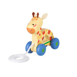 Играчка За Дърпане Жираф - Jungle Animals - Занимателни Играчки - Orange Tree Toys - BebeMama