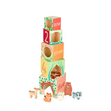 Дървени Кубчета За Подреждане - Woodland Animals - Образователни Игри - Orange Tree Toys - BebeMama