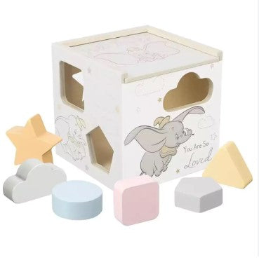 Дървен Сортер С Цветни Форми, Дъмбо (Fsc®) - Дървени Играчки - Orange Tree Toys - BebeMama