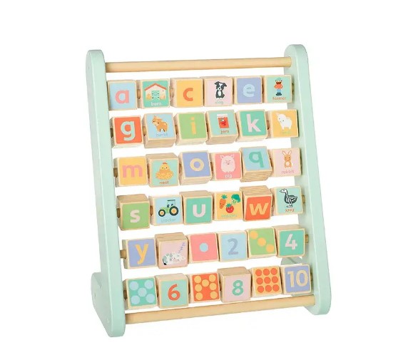 Дървено Сметало, Животните От Фермата (Fsc®) - Дървени Играчки - Orange Tree Toys - BebeMama