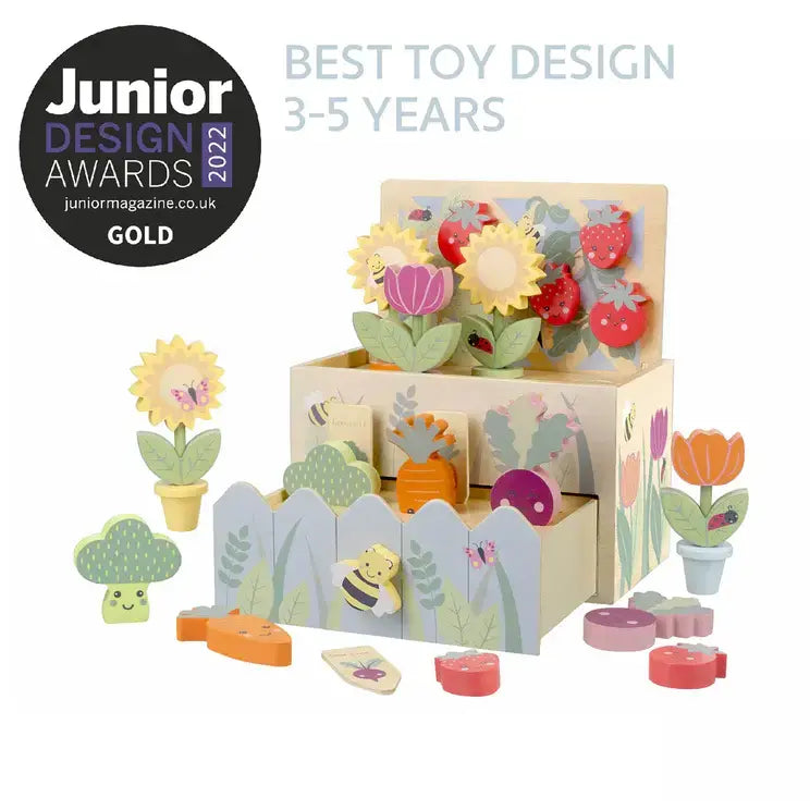 Моята Първа Цветна Градина - Spring Garden - Занимателни Играчки - Orange Tree Toys - BebeMama