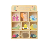 Комплект Дървени Градински Животни - Spring Garden - Дървени Играчки - Orange Tree Toys - BebeMama