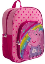 Раница Пепа Пиг 33Х27Х15 Регулируеми Презрамки С 2 Странични Джоба С 1 Голямо Отделение И 1 Малко Отделение С Отваряне С Цип - Детски Раници - Thesmileofyourbaby - BebeMama