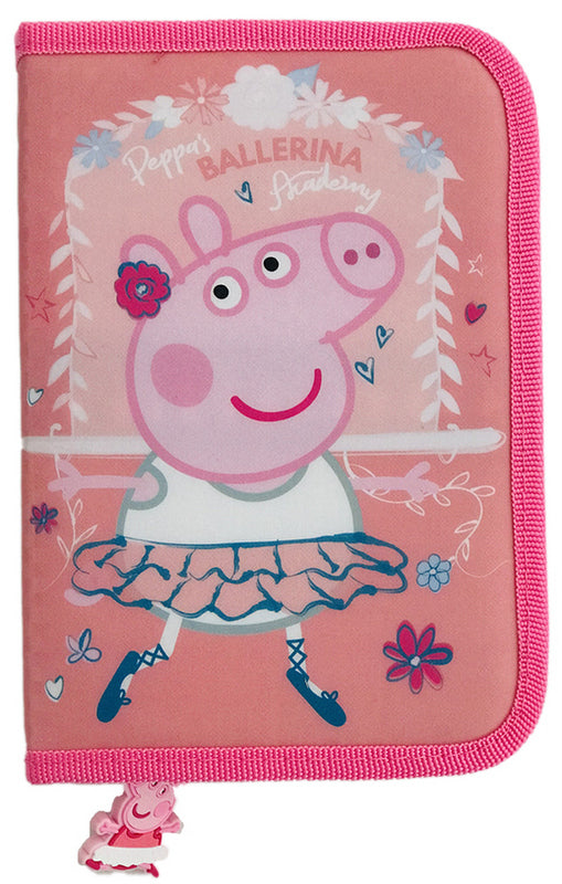 Несесер Пепа Пиг 21Х14Х4 С 1 Цип С 2 Отделения С Места За 43 Химикала И Молива 3 Места Да Линия Острилка И Гума - Детски Раници - Thesmileofyourbaby - BebeMama