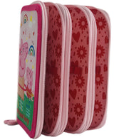 Несесер Пепа Пиг 21 Х14Х7 С 3 Ципа С 3 Отделения С Места За 42 Химикала И Молива 3 Места За Линия Острилка И Гума И Др. - Детски Раници - Thesmileofyourbaby - BebeMama