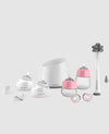 Пълен Комплект За Хранене Nanobebe Розов - Комплекти За Хранене - Nanobébé - BebeMama