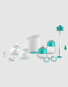 Пълен Комплект За Хранене Nanobebe Минт - Комплекти За Хранене - Nanobébé - BebeMama