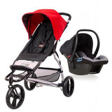 Пакет Mb Mini 2 В 1: Количка Mb Mini + Столче За Кола Mb Protect + Адаптори /За Монтаж На Столчето Protect Върху Рамката На Количката/ - Летни Колички - Phil&Teds - BebeMama