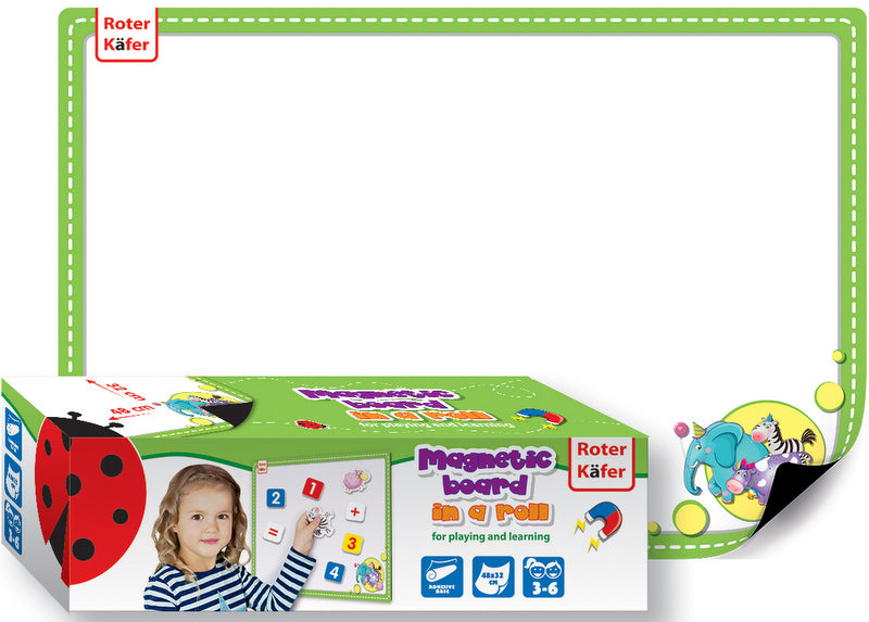 Магнитно Руло Дъска Навиващо Се С Размер На Кутията 10X34X10 И Размер На Рулото 48Х32 Със Самозалепваще Свойства - Магнити - Thesmileofyourbaby - BebeMama