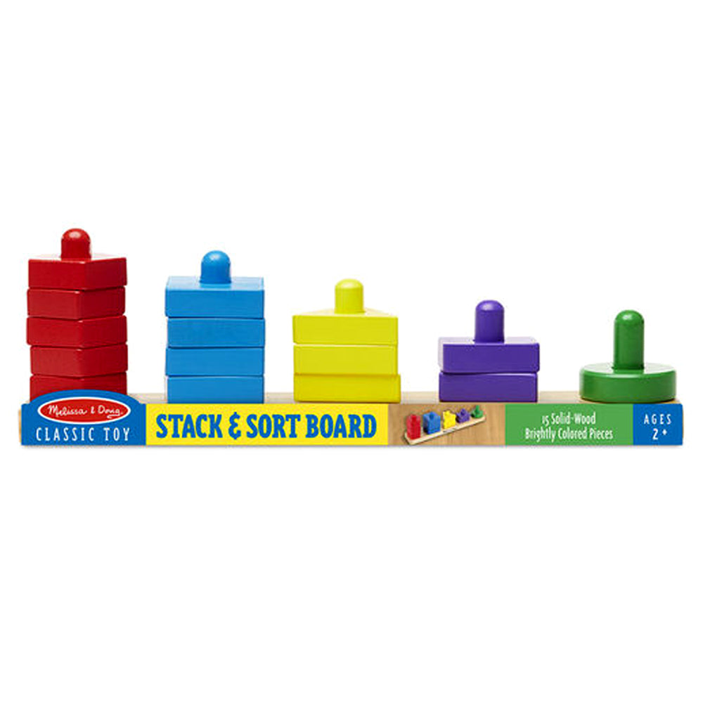 Дървена Дъска Сортер - Сортери - Melissa And Doug - BebeMama