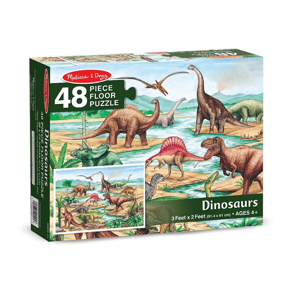 Пъзел Динозаври 48 Ч. - Пъзели - Melissa And Doug - BebeMama