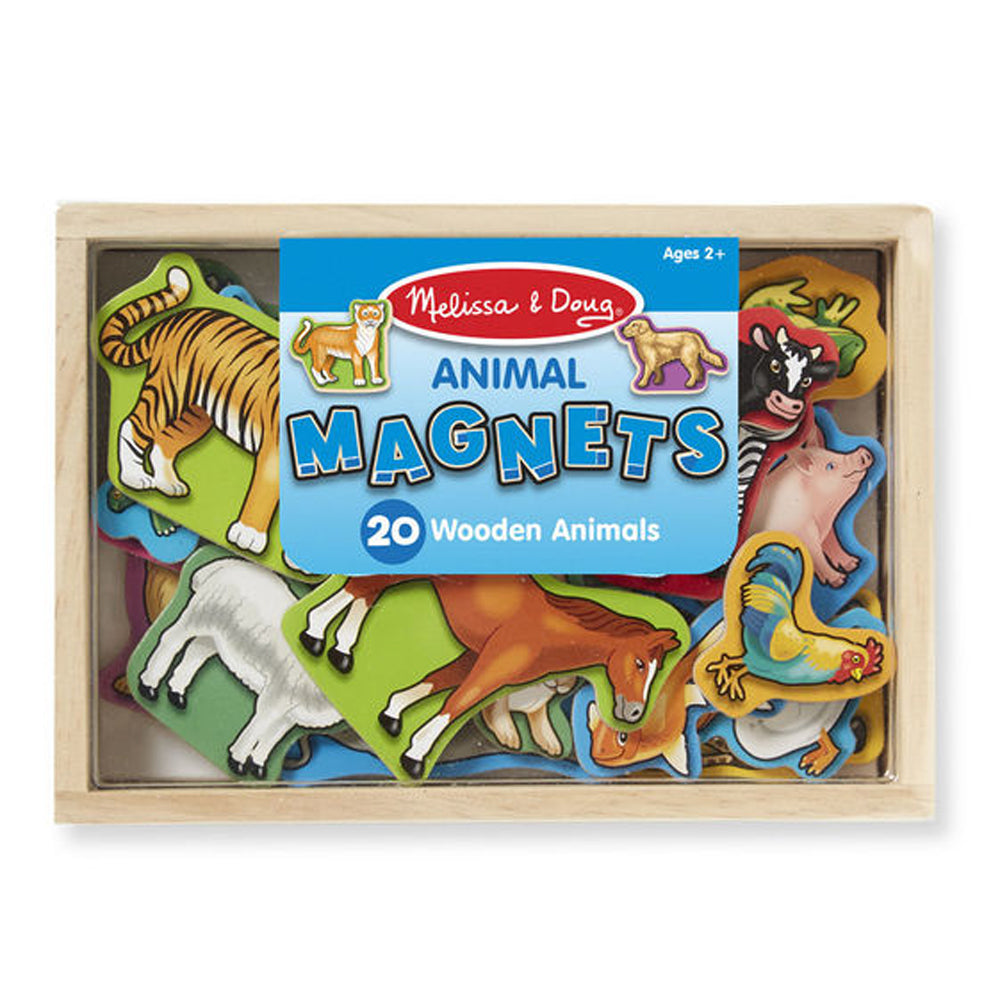 Дървени Магнити Животни - Магнити - Melissa And Doug - BebeMama