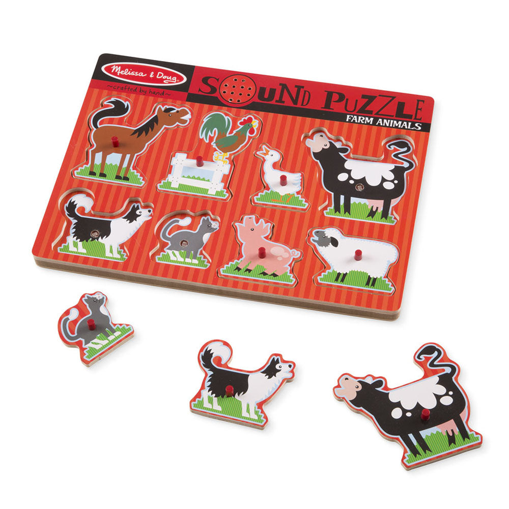 Ферма С Животни Пъзел Със Звуци --- BebeMama