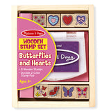 Печати Сърчица И Пеперудки - Играчки - Melissa And Doug - BebeMama