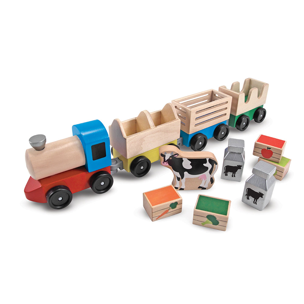 Локомотив С Вагони И Животни --- BebeMama