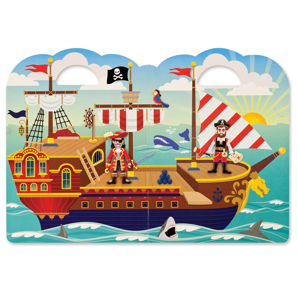 Книжка Стикери Пиратски Кораб. --- BebeMama